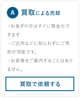 買取による売却
